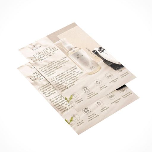 Flyer Deplura Gel
